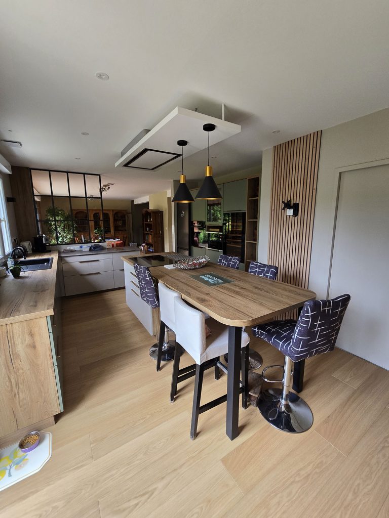 Réalisation pose de parquet 1