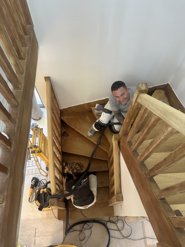 Rénovation d’un escalier à Lanester - Avant 2