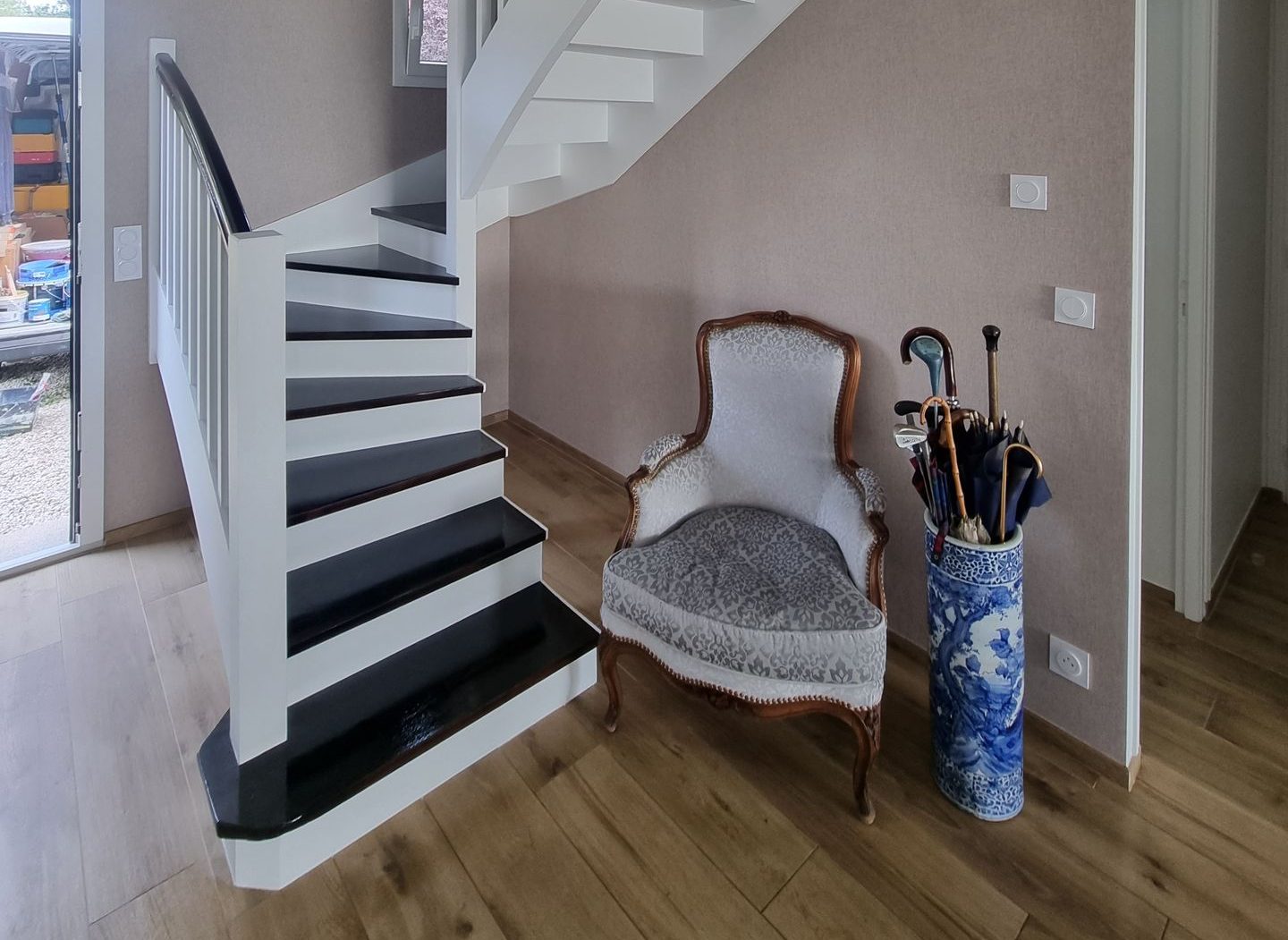 Rénovation et mise en valeur d’escalier à Crac’h