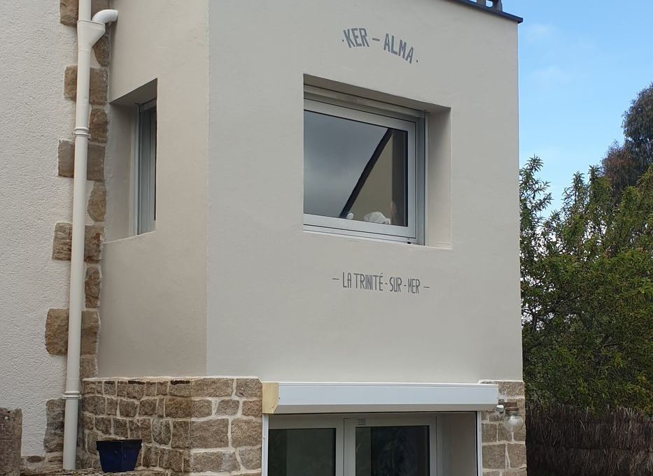 Rénovation de façade à La Trinité-sur-Mer